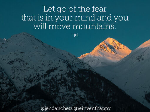 Let Go of Your Fear